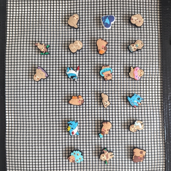 Crocs Jibbitz 75 Bundle LOT Lil Mermaid Ariel 💕 CARS Animals NEW CROC CHARMS - Picture 6 of 16